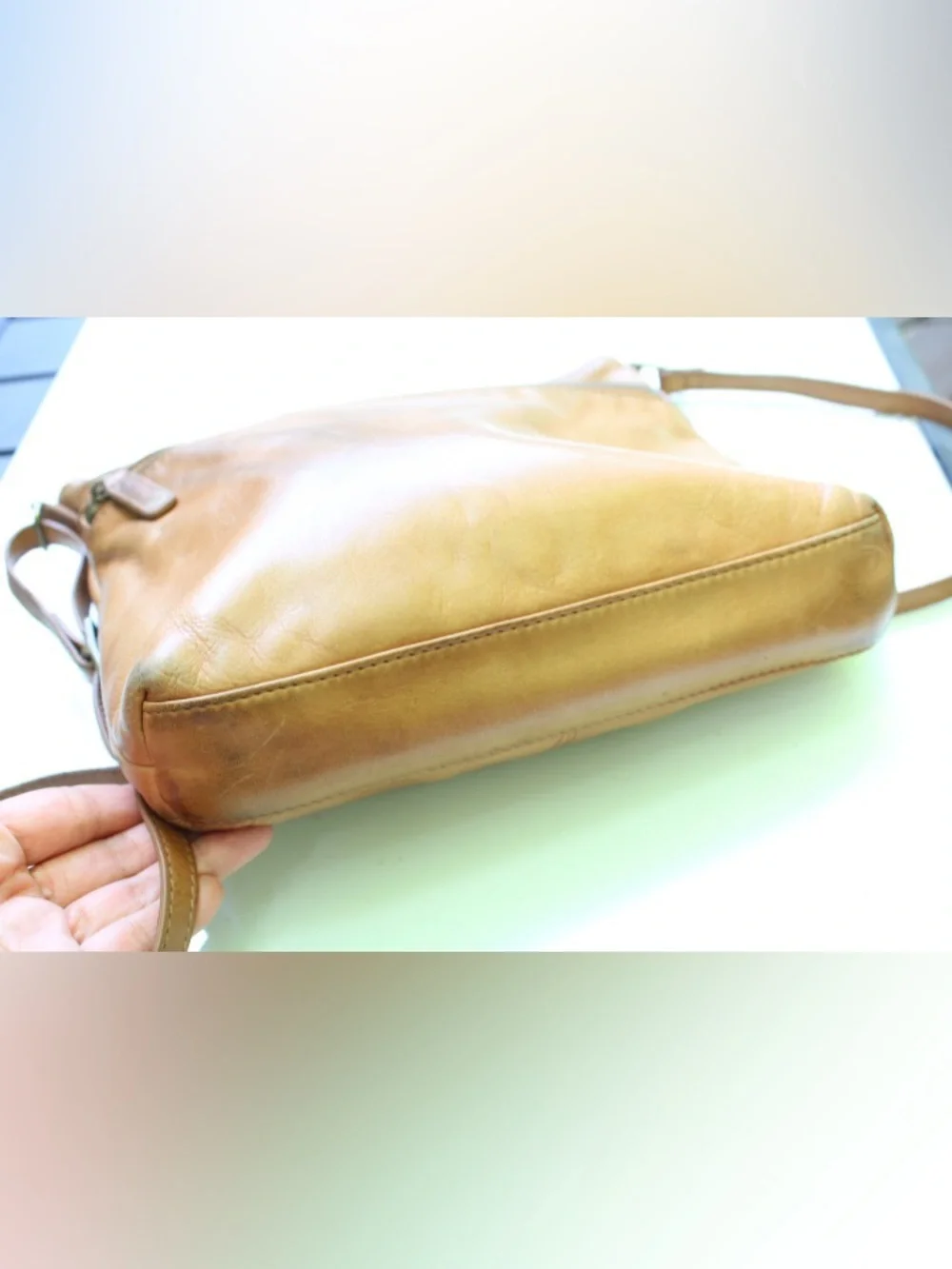 Margot leather cross body bag